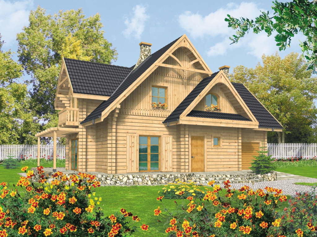 Проекты деревянных домов в Беларуси